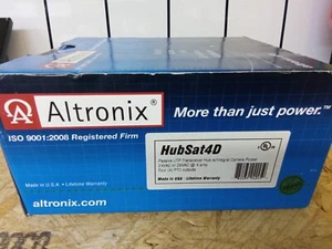 Altronix HubSat4D Passive UTP Transceiver Hub w/Integral Camera Power - Picture 1 of 2