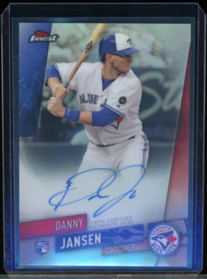 2019 Topps Finest DANNY JANSEN rookie RC autograph AUTO - Image 1 of 2