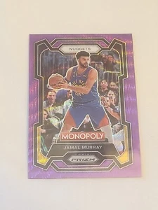 2023-24 Panini Prizm Monopoly Jamal Murray Purple Wave Denver Nuggets - Picture 1 of 2