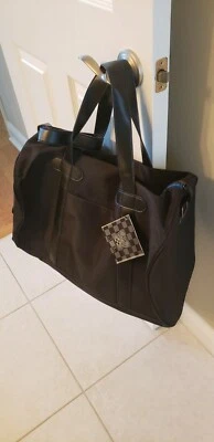 Мужская большая спортивная сумка Vince Camuto на молнии с плечевым ремнем - Изображение 1 из 4