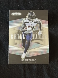 2021 Panini Prizm Football DK Metcalf Brilliance Insert #B-16 Seattle Seahawks - Bild 1 von 2
