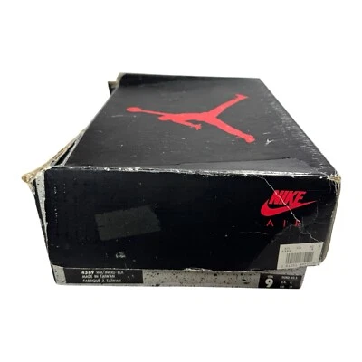 Nike Air Jordan 6 vintage OG 1991 blanco/infrarrojo-negro 4389 SOLO CAJA talla 9 Foto 1 de 4