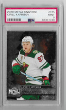 KIRILL KAPRIZOV 2020 SKYBOX METAL UNIVERSE ROOKIE CARD WILD NHL ROY MINT PSA 9