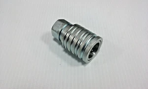 (1) Holmbury P12-F-08N ISO 5675/ 7241-A Push/Pull Female Coupler, 1/2" NPT Port. - Picture 1 of 4