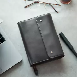Hobonichi Leather: Charcoal Gray A6 Original Size Cover ONLY - Bild 1 von 10