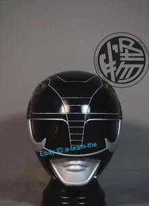 Power Rangers Legacy BLACK Ranger 1/1 Mighty Morphin Helmet Resin Cosplay Custom - Picture 1 of 3