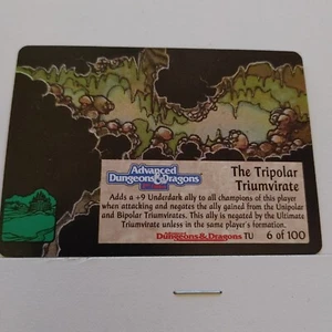 THE TRIPOLAR TRIUMVIRATE --- SPELLFIRE CCG --- UNDERDARK --- NM - Picture 1 of 1