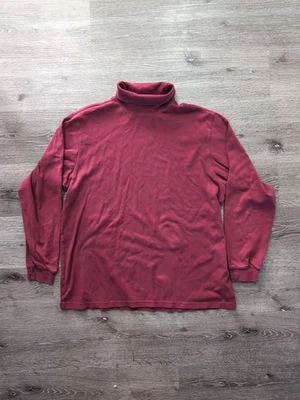 Covington Mens Turtleneck Pullover Sweater Shirt Red Size XL - Image 1 of 4