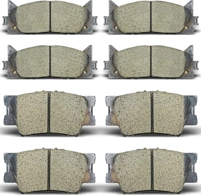 Front Rear Brake Pads Compatible with 2007-2017 Toyota Camry, 2008-2018...  - Image 1 of 4