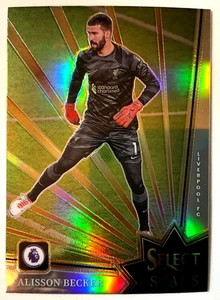 Alisson Becker 2023-24 Panini Select Premier League Select Stars #22 Prizm - Picture 1 of 2