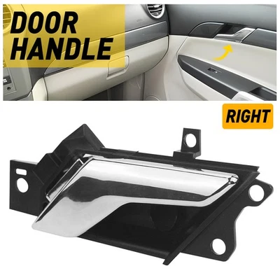 Manija de puerta interior interior lateral derecha cromada para 2008 2009 2010 Saturn Vue E Foto 1 de 4