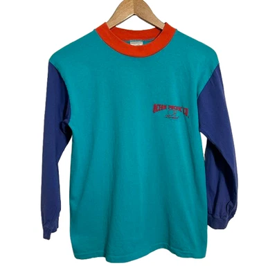 Camiseta masculina vintage anos 90 OP Ocean Pacific manga longa XL campainha surf skatista - Imagem 1 de 4