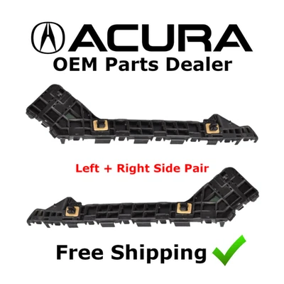 Par espaciador de parachoques trasero izquierdo + derecho Acura ILX 2013-2018 nuevo (OEM) Foto 1 de 4
