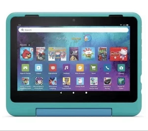Amazon Fire HD 8 Kids Pro Tablet for 6 –12, 8 Inch 32GB Hello Teal 2024 new ✅ - Afbeelding 1 van 6