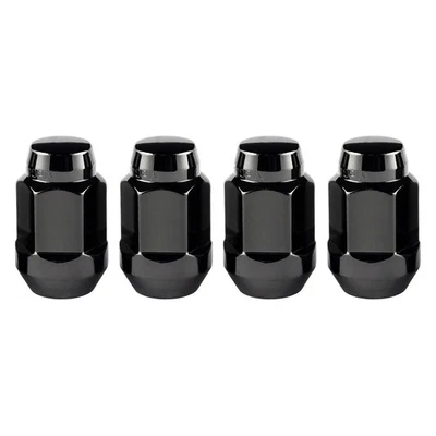 For GMC Sierra 2500 HD 01-14 McGard 64074 Chrome Black Cone Seat Bulge Lug Nuts Foto 1 de 3