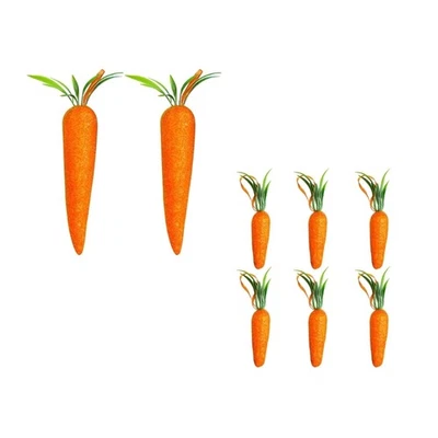 Portable and Soft Easter Carrot Decorations for Living Room and Dining Table - Image 1 of 4