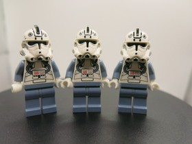 3x LEGO STAR WARS - Clone Pilot - SW0118 - EXCELLENT