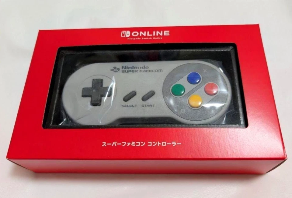 Nintendo Switch Online Super Famicom Controller SNES Wireless Pad Japan New - Image 1 of 4
