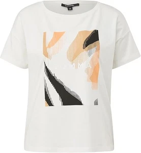 comma Damen T-Shirt Weiß Gr.36 Neu - Bild 1 von 2