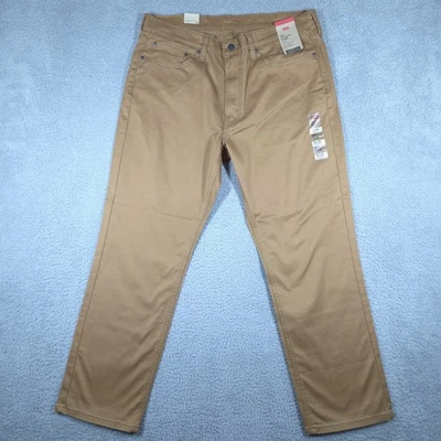 NUEVO Jeans Levis 541 Para Hombre 36x30 Caqui Atlético Cónico Elastizado Denim Parche Negro Foto 1 de 4