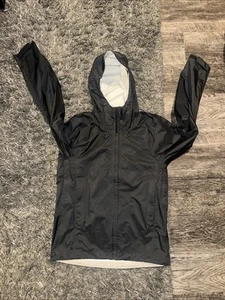Patagonia Rain Jacket Mens Small Dark Grey Waterproof Shell Coat - Picture 1 of 12