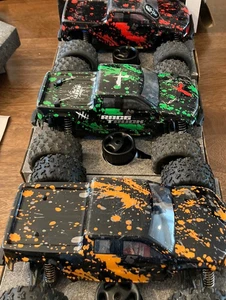 Three CARS, HAIBOXING 1:18 Scale All Terrain RC Car 18859, bundle of 3 used cars - Picture 1 of 7