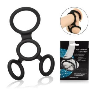 Silicone Full Erection Ball Spreader Penis Cock Ring Male Enhancer - Picture 1 of 10