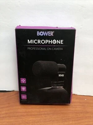 Bower Professional On-Camera Microphone for DSLRs and Camcorders- OPEN BOX - Image 1 of 3
