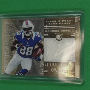 Marquise Goodwin Rookie #21 Prestige Platinum Materials 264/399 Jersey Patch RC - Picture 1 of 6