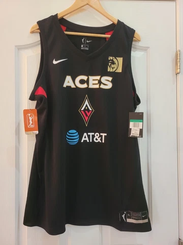 Nike- WNBA Las Vegas Aces Jersey Swingman Customizable Jersey NEW - Sz:XL Cover