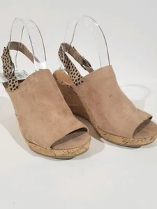 Women's Sasha Microsuede Pumps - Universal Thread Blush Cheetah o - Picture 1 of 5