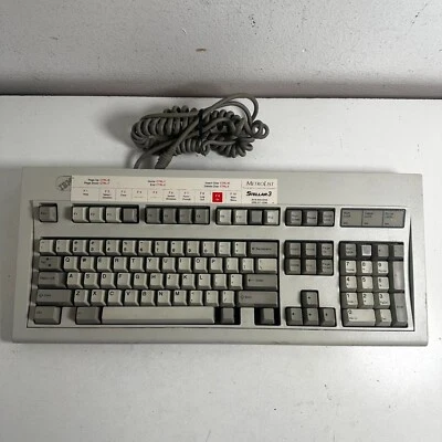 Vintage IBM Model M 1391401 White Standard English QWERTY Mechanical Keyboard - Image 1 of 4