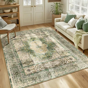 5X7 Area Rugs for Living Room Non Slip Area Rug 5X7 Rugs Washable Rugs 5X7 Vinta - Picture 1 of 9
