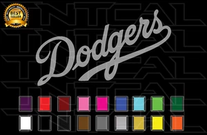 Los Angeles Dodgers Decal Sticker Baseball Team Logo MLB Vinyl Car Window Wall - Bild 1 von 2
