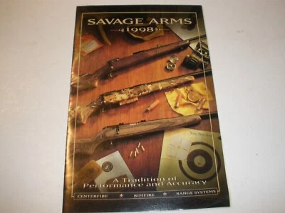 SAVAGE ARMS 1998 catalog (D9) - Image 1 of 4