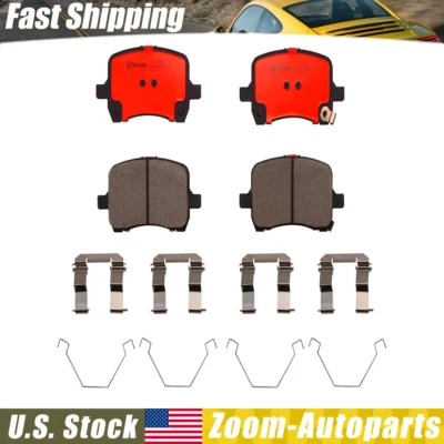 适用于雪佛兰 Malibu Pontiac G6 Solstice Saturn Brembo 前陶瓷刹车片套装 — 第 1/3 张图片