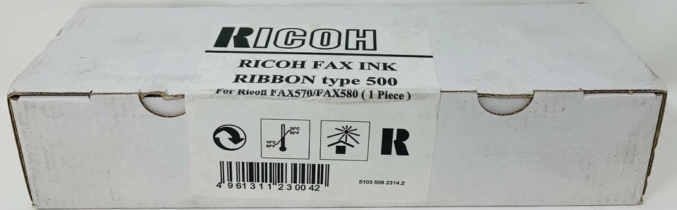 Ricoh Type 500 Fax TTR Ribbon Original for Ricoh Fax 570 / Fax 580 - Image 1 of 1