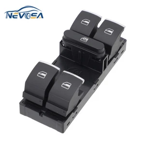 Front Left Power Window Control Switch For 12-15 Volkswagen CC Jetta 5ND959857 - Picture 1 of 8