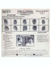 Baby Face Nelson's Mug Shot Gangster, Mafia  reprint photo 2 sizes to pick from