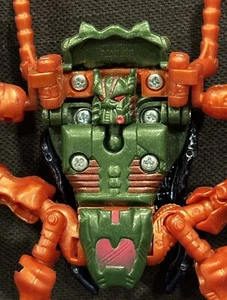 1999 Beast Wars Biocombat Transformers Transmetals 2 Predacon Scarem - Complete - Picture 1 of 4