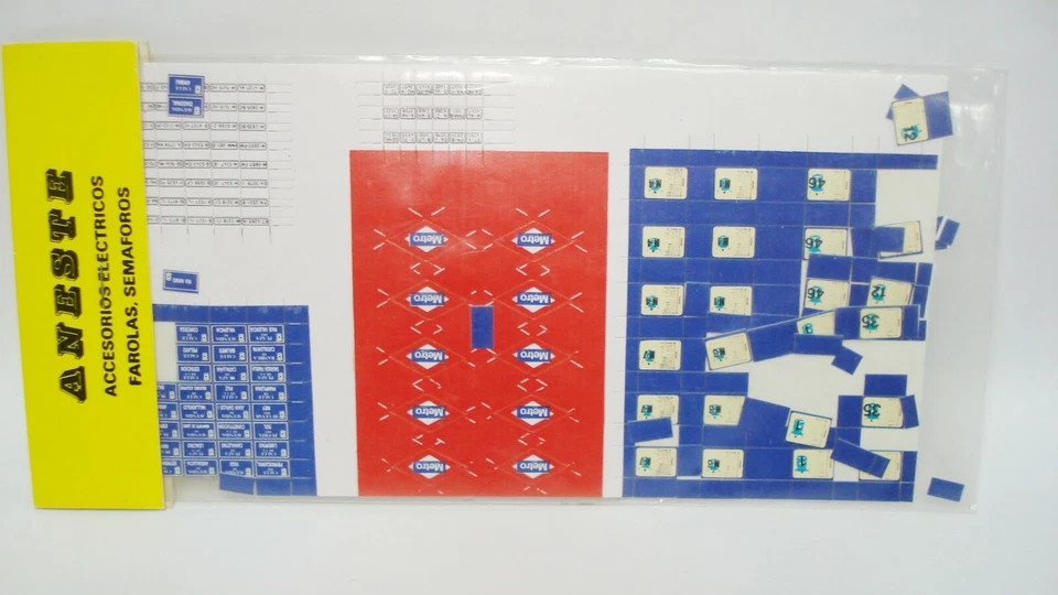 ANESTE PEGATINAS PARA DECORACIÓN, ESPAÑOLAS  REF 400 - Photo 1/1