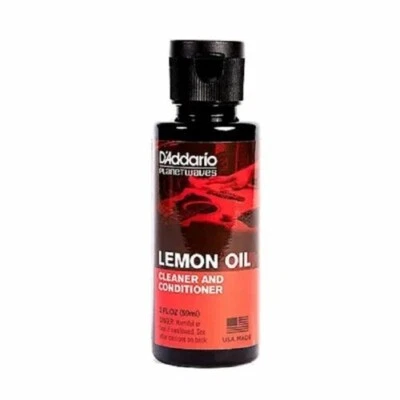 D'Addario Authentic PW-LMN Lemon Oil Fretboard Cleaner and Conditioner, 2 oz - Image 1 of 4