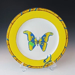 Lynn Chase Butterfly Bamboo Salad Dessert Plate 9 1/8" - Picture 1 of 3