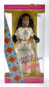 Muñeca Barbie nativa americana DotW 1992 / Muñecas del mundo / Mattel 1753, NrfB - Imagen 1 de 10