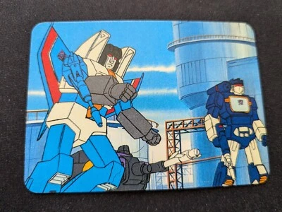 1985 Hasbro Transformers Action Card # 184 Decepticon Troublemakers (NM) - Image 1 of 3