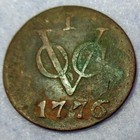 1776 MAGIC KEYDATE DATE OF INDEPENDENCE COLONIAL NEW YORK PENNY GELDERLAND CER 1776 MAGIC KEYDATE DATE OF INDEPENDENCE COLONIAL NEW YORK PENNY GELDERLAND CER