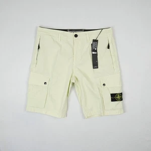 Bermuda cargo Stone Island verde chiaro prezzo consigliato £ 310 - Foto 1 di 4