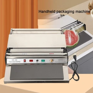 300W Film Packer Supermarket Fresh Fruits and Vegetables Wrapper Sealing Machine - Picture 1 of 14