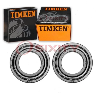 Rodamientos de rueda trasera Timken de 2 piezas para Mercedes-Benz GL63 2013-2016 AMG eje sk Foto 1 de 4
