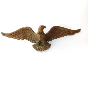 Colgante de pared American Eagle fundido vintage ~ grande 19” X 6” ~ gran pátina - Imagen 1 de 6